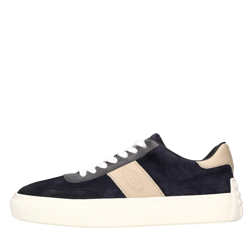 Sneakers in pelle e camoscio 