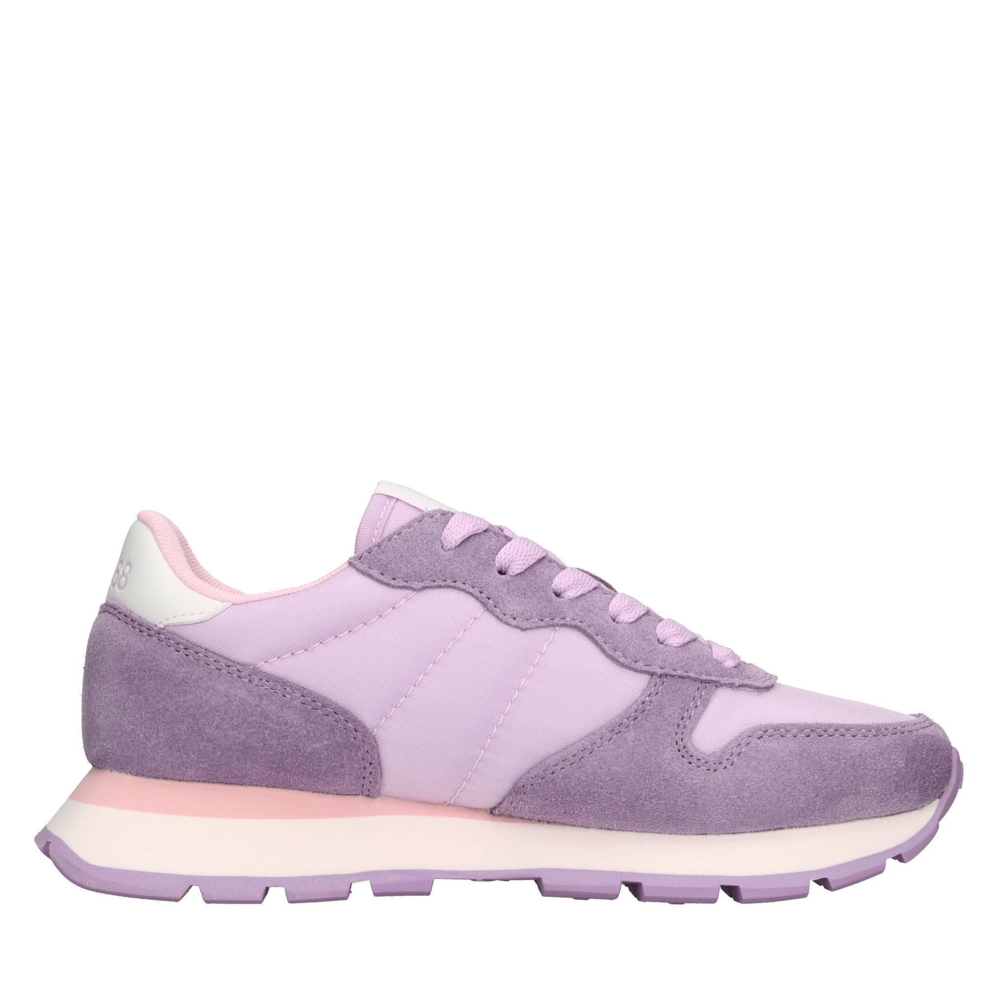 Sneakers modello Z35201 SUN68 in pelle scamosciata e tessuto traspirante 