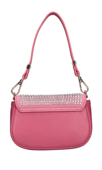 Borsa mini NIGHT ED. in ecopelle ed ecocamoscio 