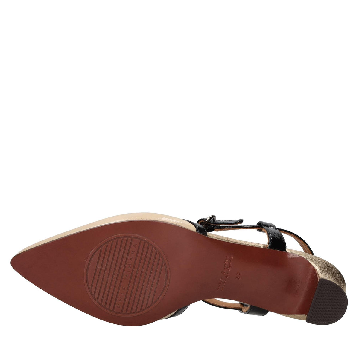 Décolleté slingback modello HAMEDI in pelle. 