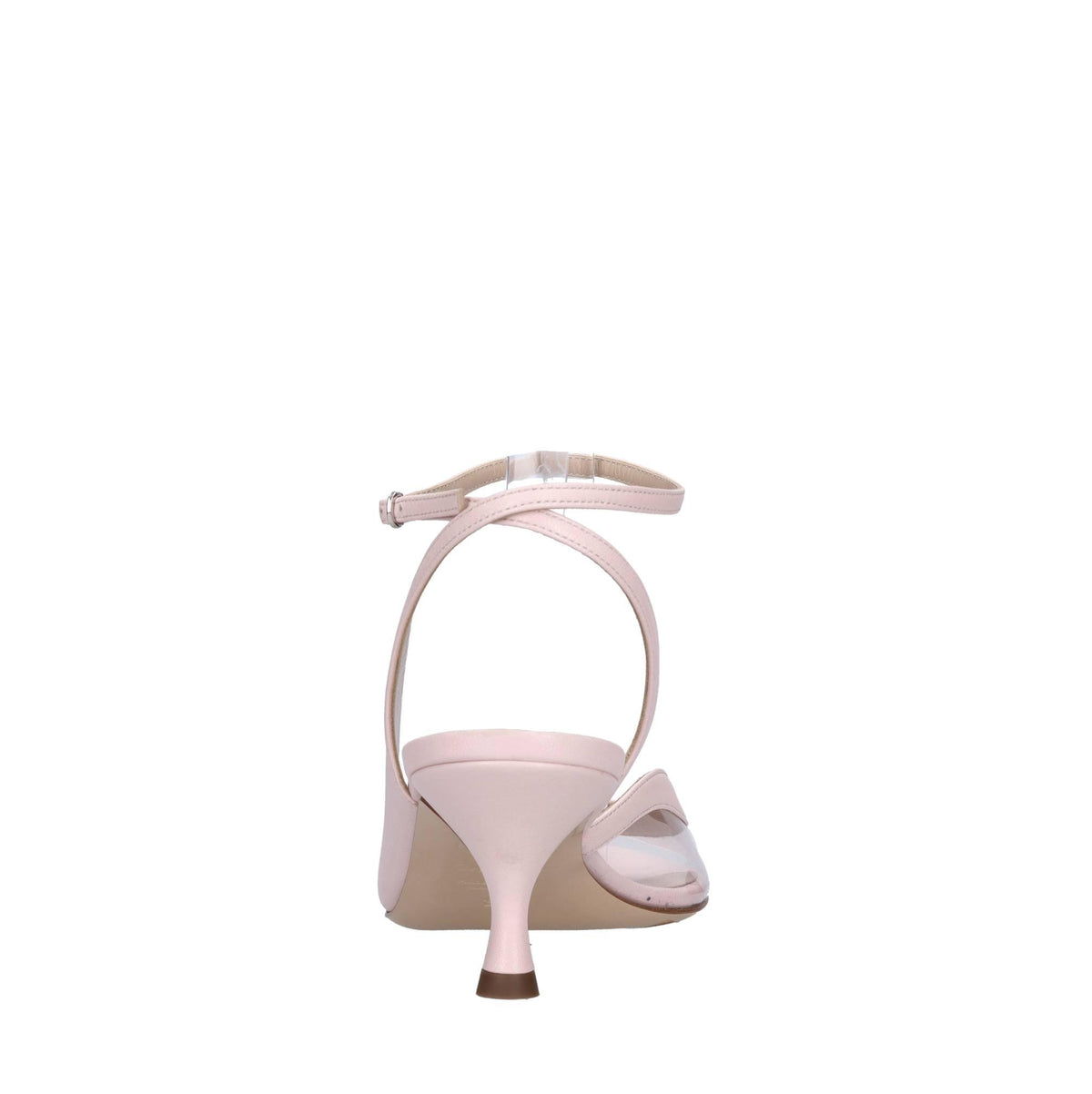 Sandali in pelle e plexy 