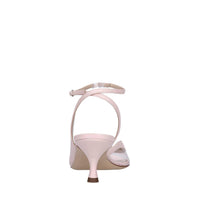 Sandali in pelle e plexy 