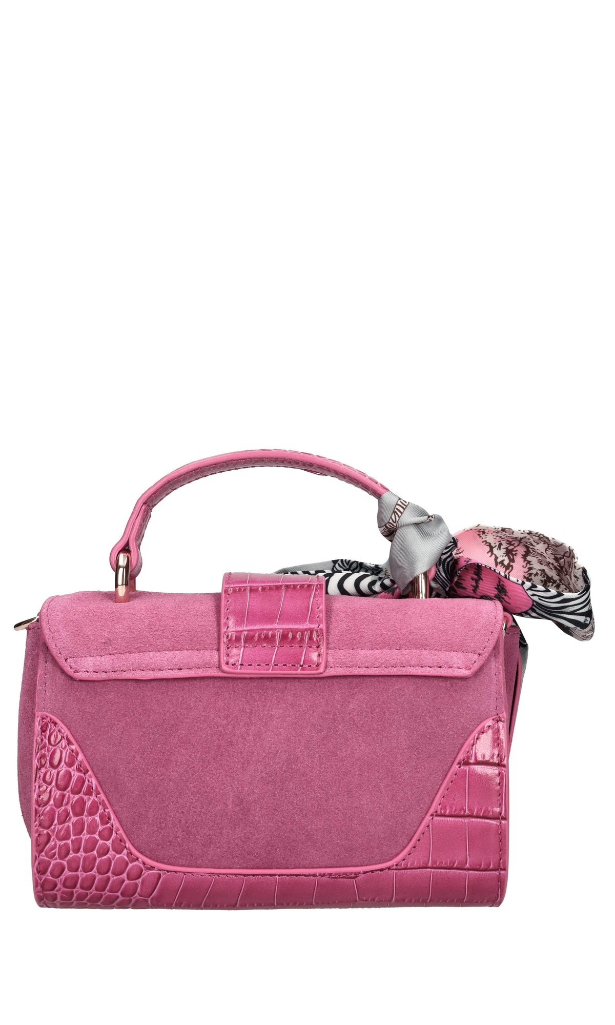Borsa mini Tempest in camoscio e pelle 