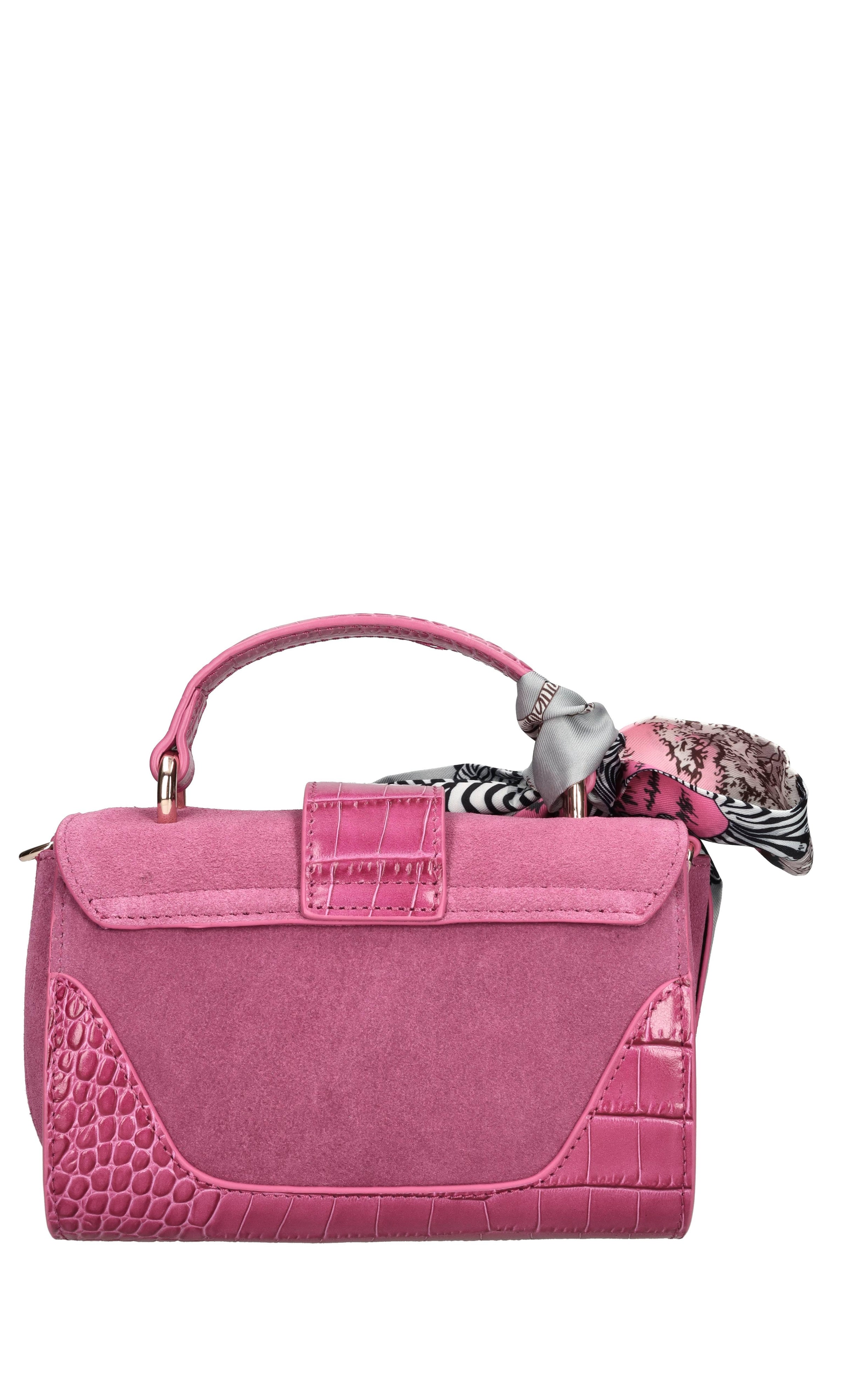 Borsa mini Tempest in camoscio e pelle 