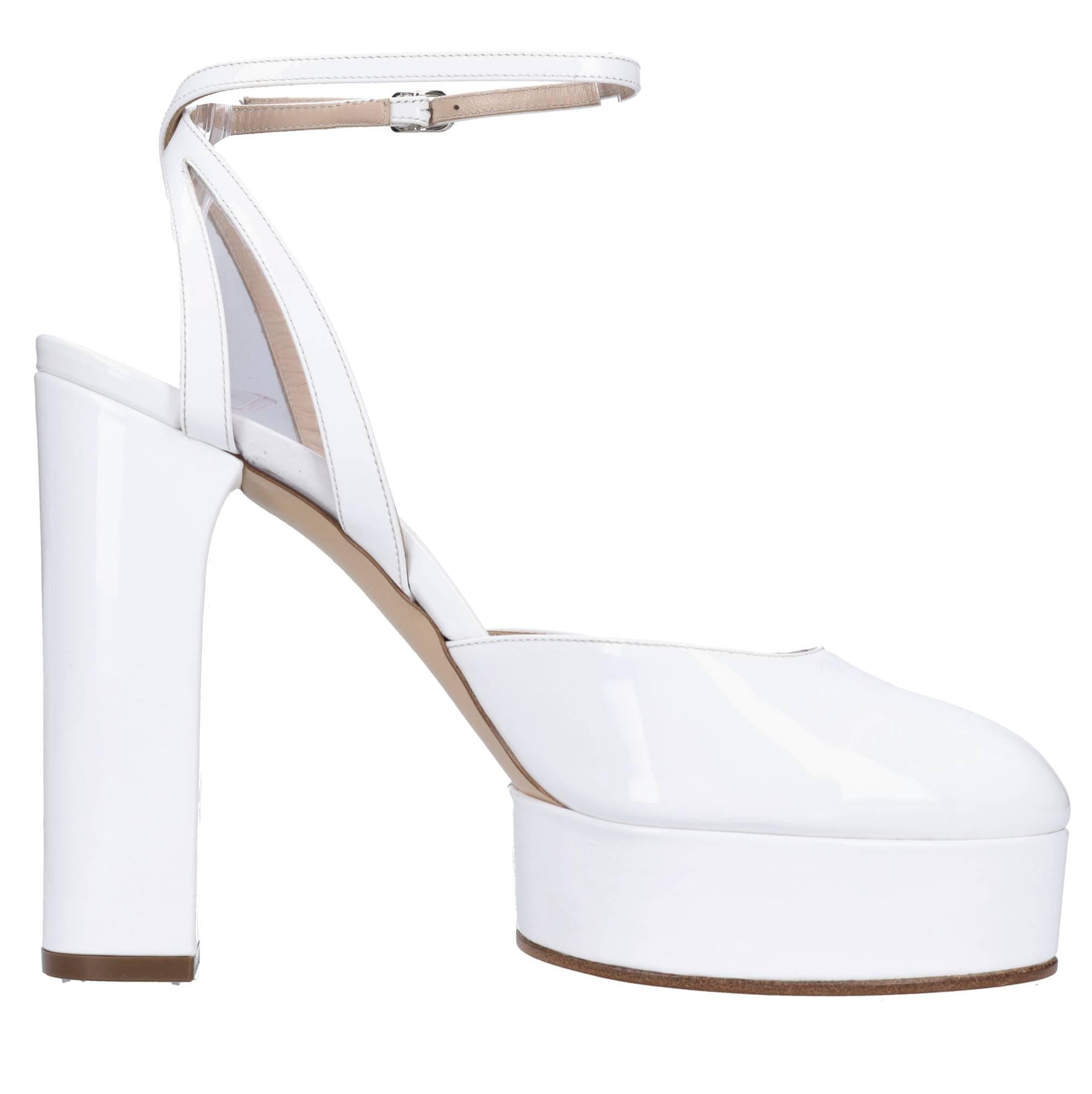 Décolleté Slingback in vernice 