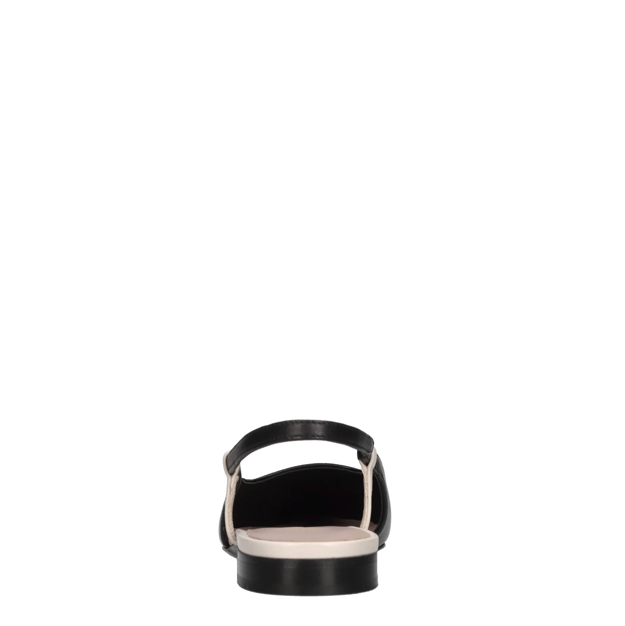 Ballerine slingback in pelle 