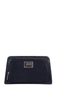 Borsa in ecopelle ed ecocamoscio. 