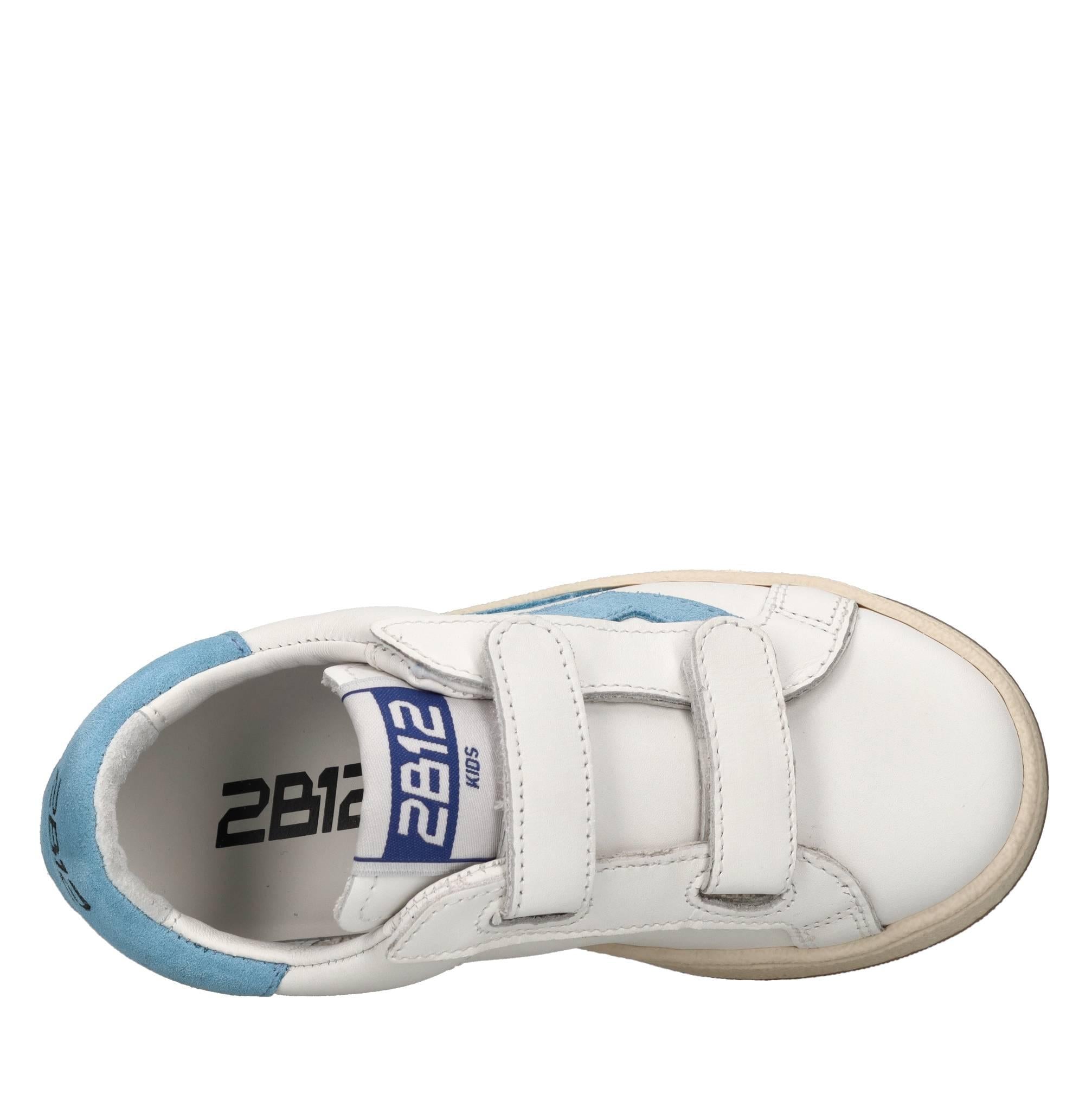 Sneakers in pelle e camoscio 