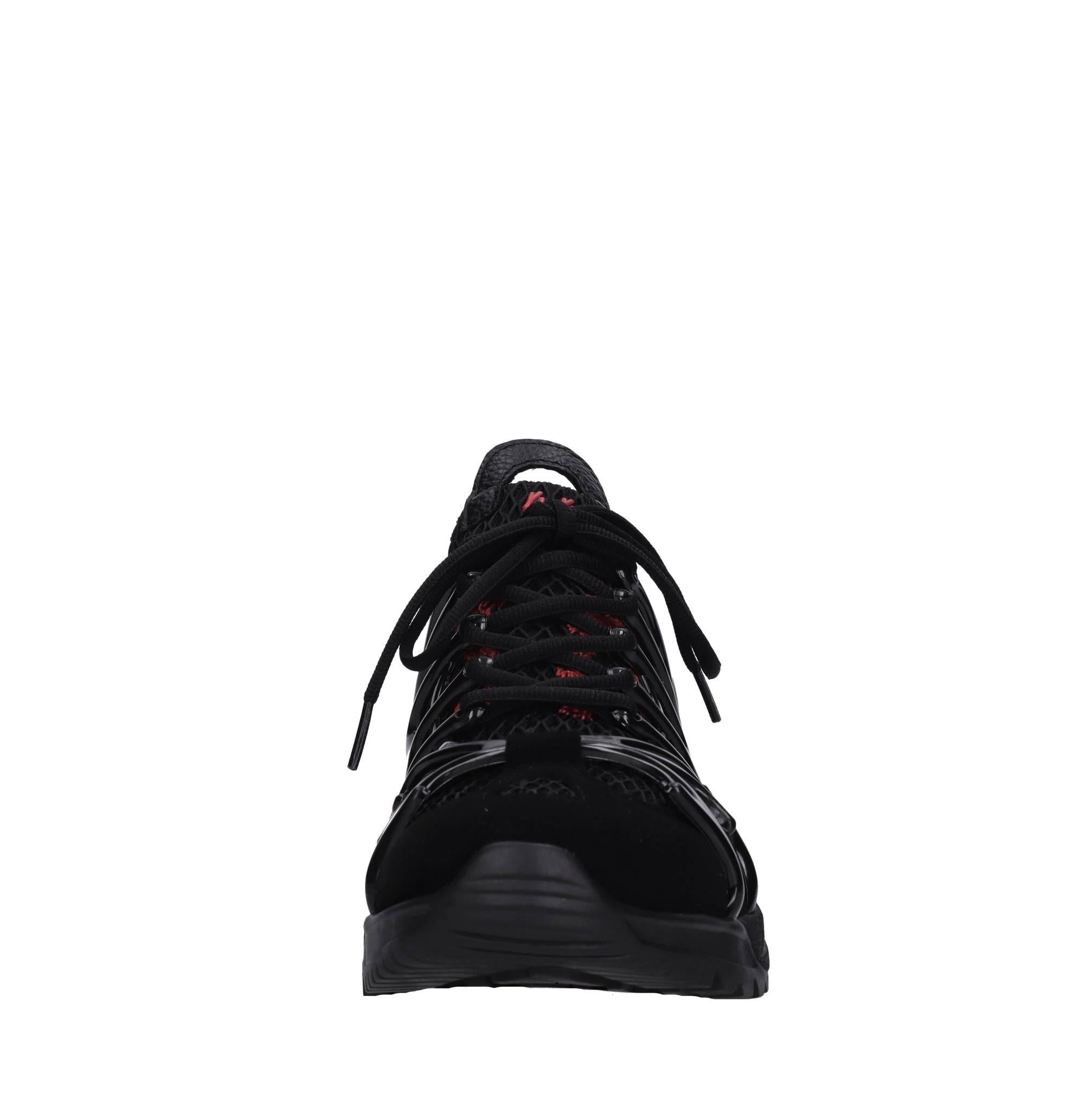 Sneakers in tessuto e gomma 