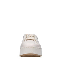 Sneakers in pelle e tessuto 