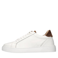 Sneakers in pelle e camoscio 