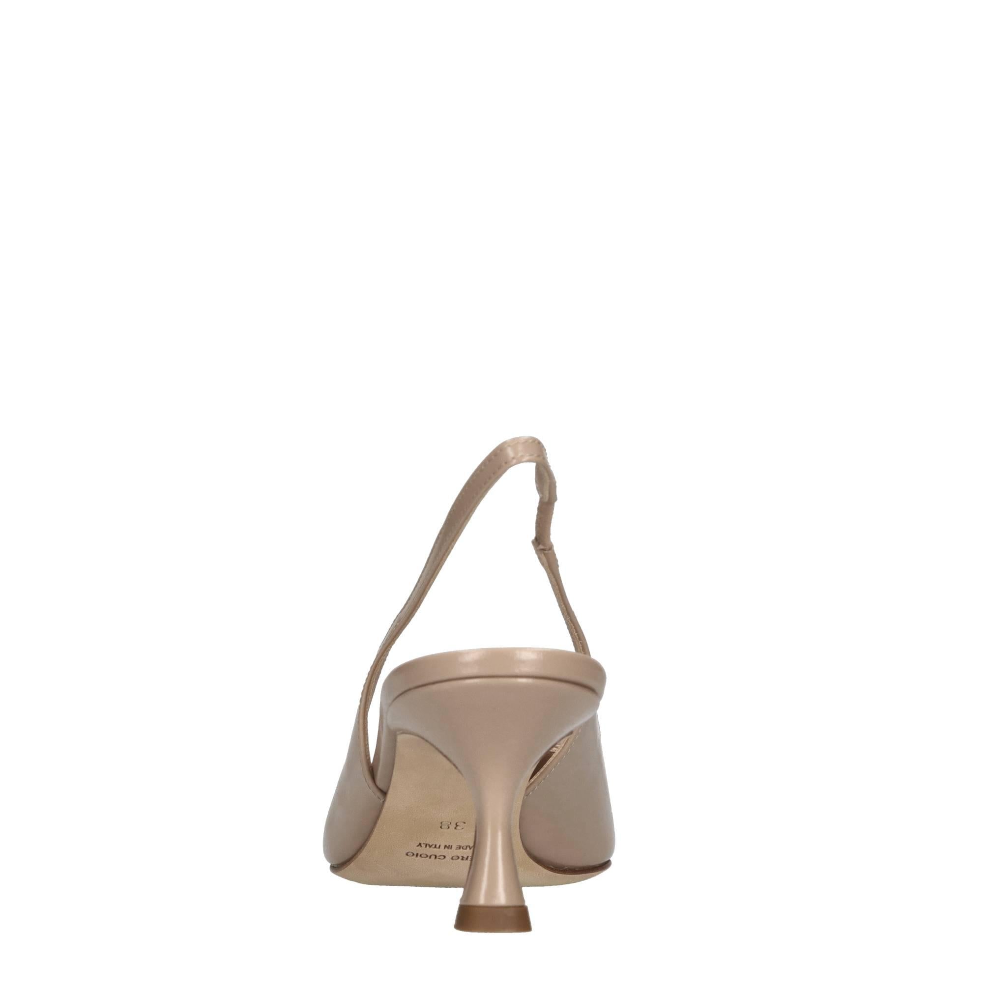 Décolleté slingback Medina in pelle 