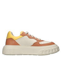 Sneakers Off road in pelle 