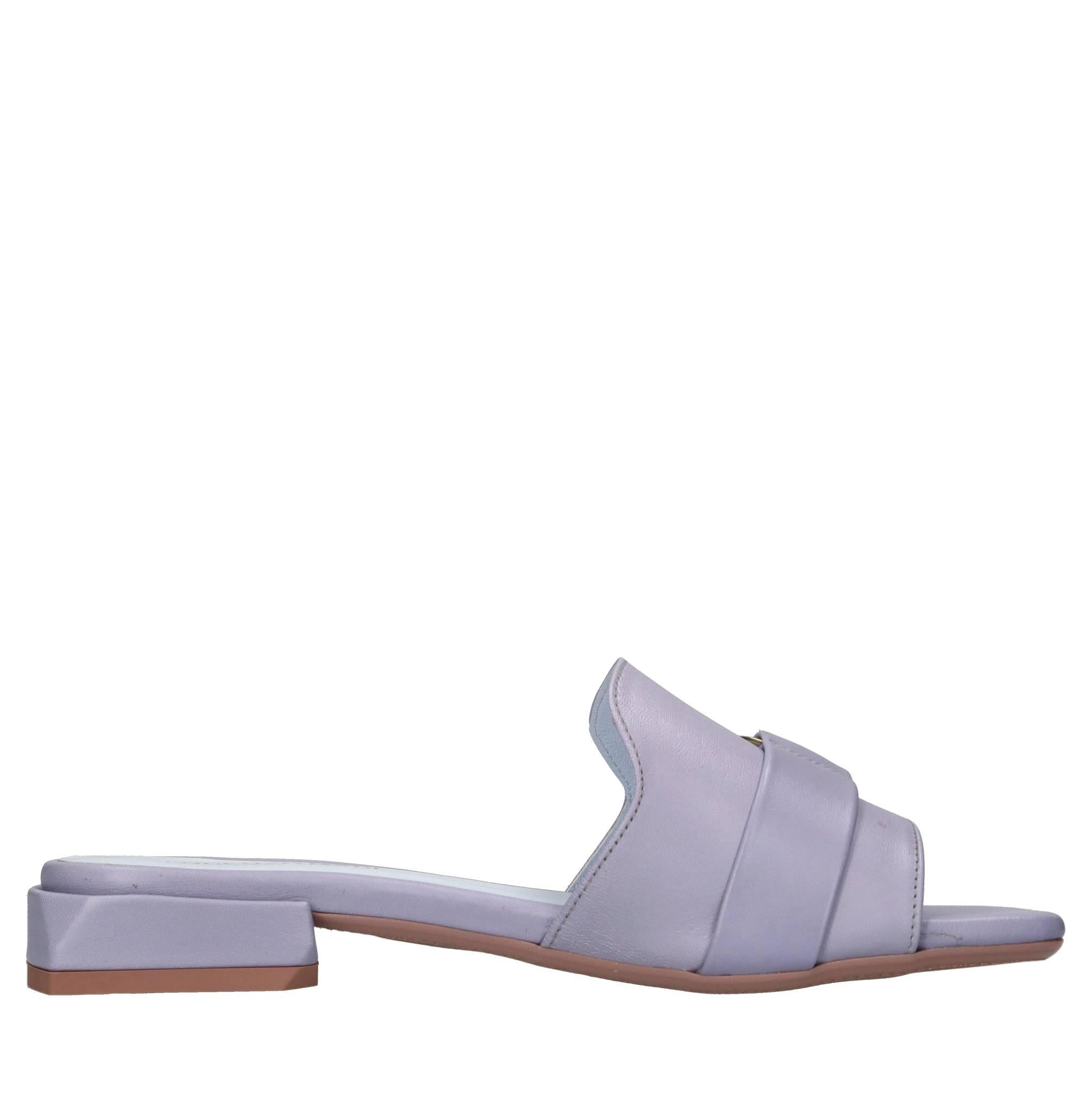 Mules in pelle 