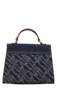 Borsa in tessuto denim 