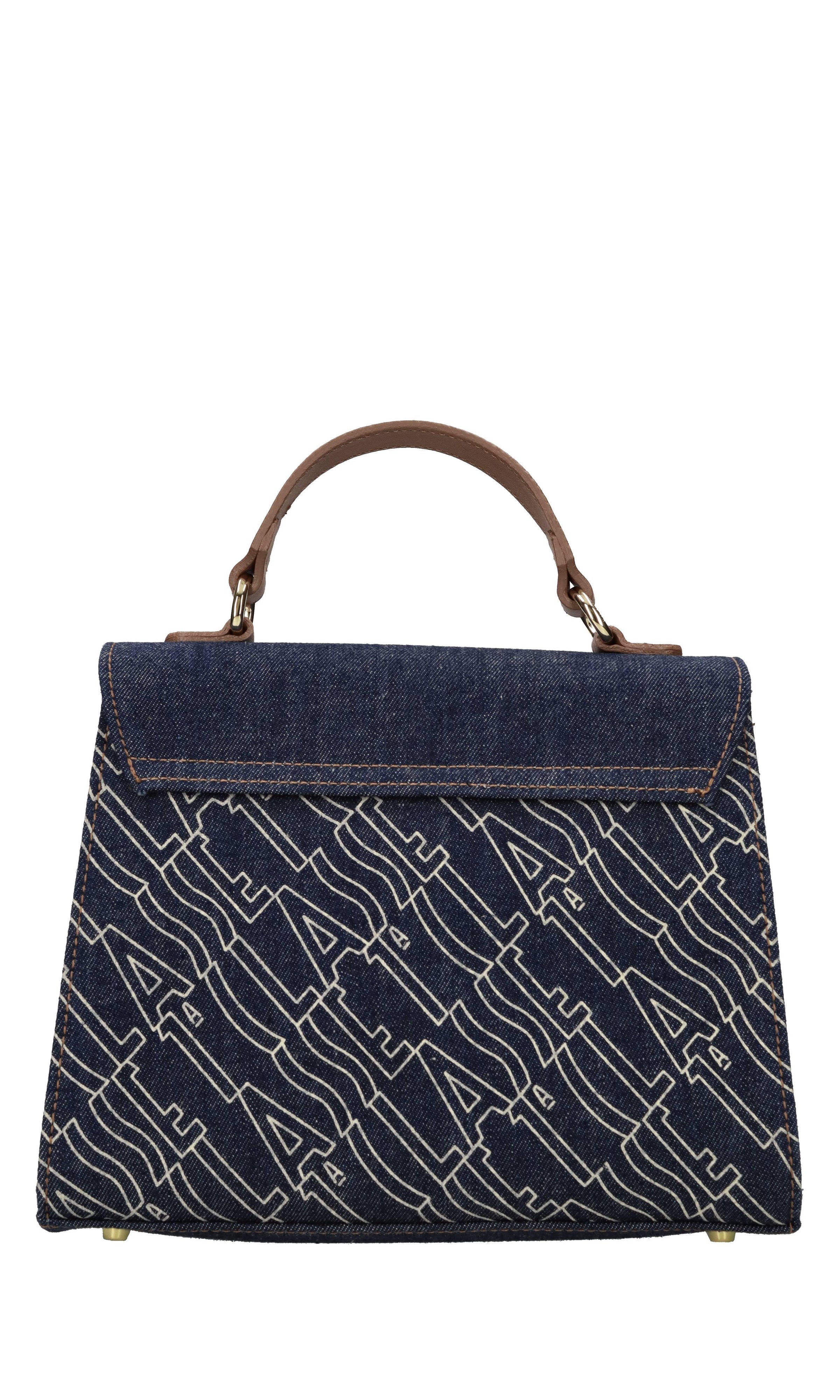 Borsa in tessuto denim 