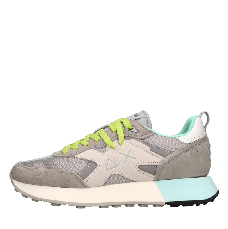 Sneakers modello Z35115 SUN68 in pelle scamosciata e tessuto traspirante 