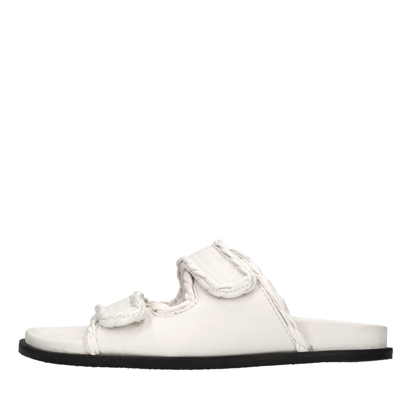 Mules in pelle 