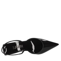 Décolléte slingback in vernice 
