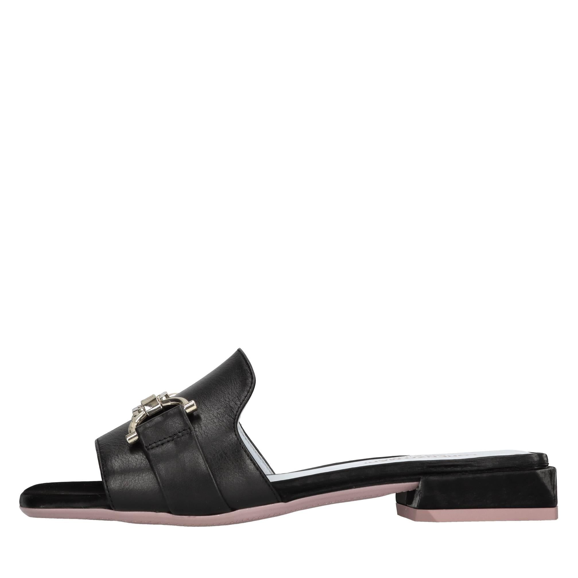 Mules in pelle 