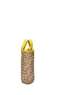 Borsa in fibra vegetale ed ecopelle 