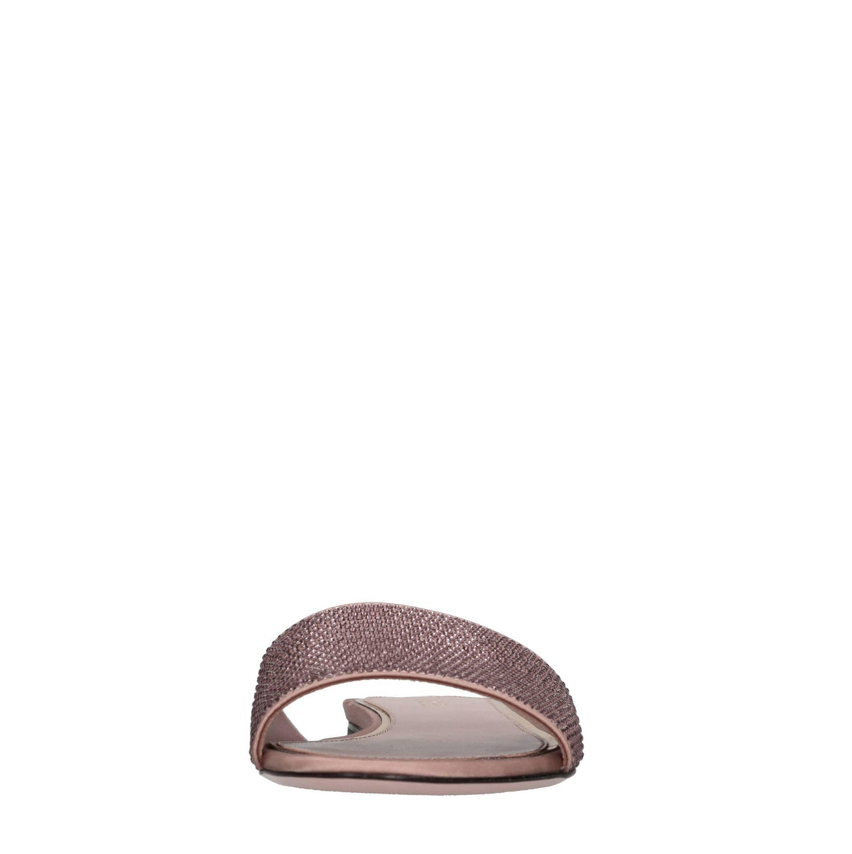 Mules Cassis in raso e strass 