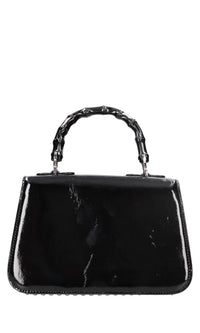 Borsa in pelle e borchie 