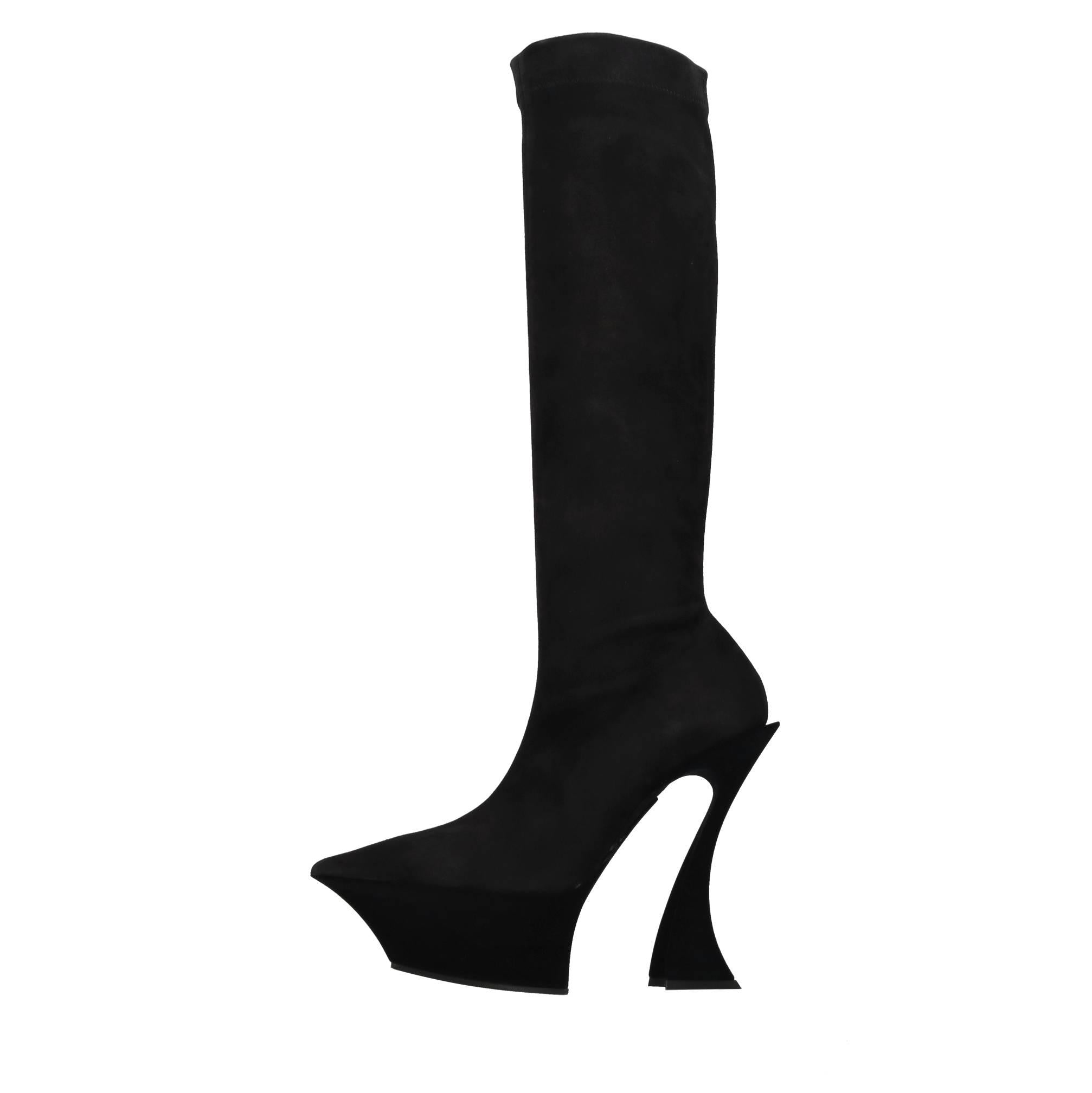 Stivali in camoscio 