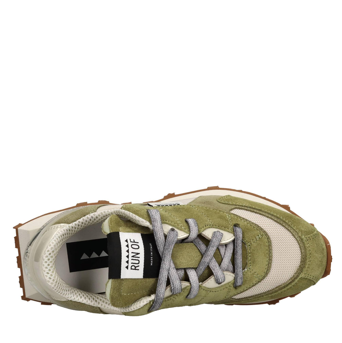 Sneakers modello MUSK W in camoscio e tessuto 