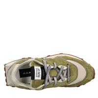 Sneakers modello MUSK W in camoscio e tessuto 