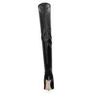 Stivali cuissard Superblade in camoscio ed ecopelle stretch 