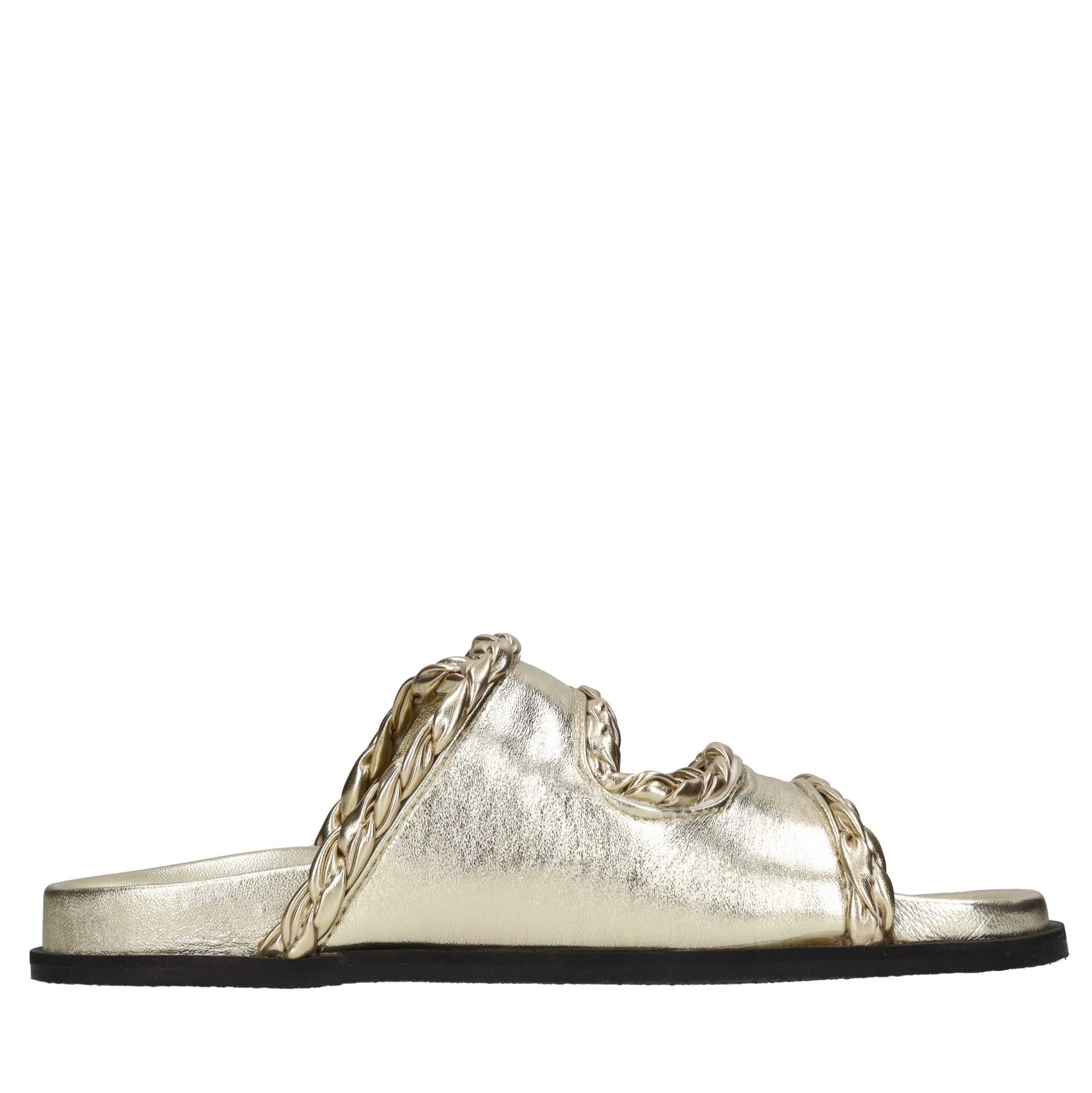 Mules in pelle 