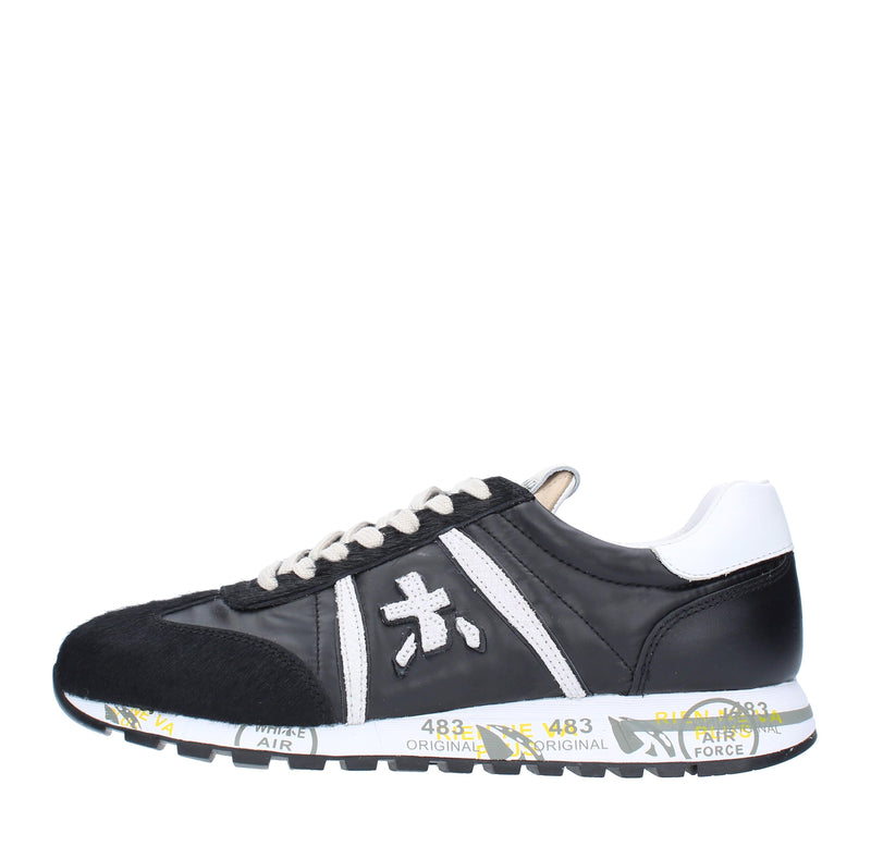 Sneakers LUCYD PREMIATA in pelle e cavallino 
