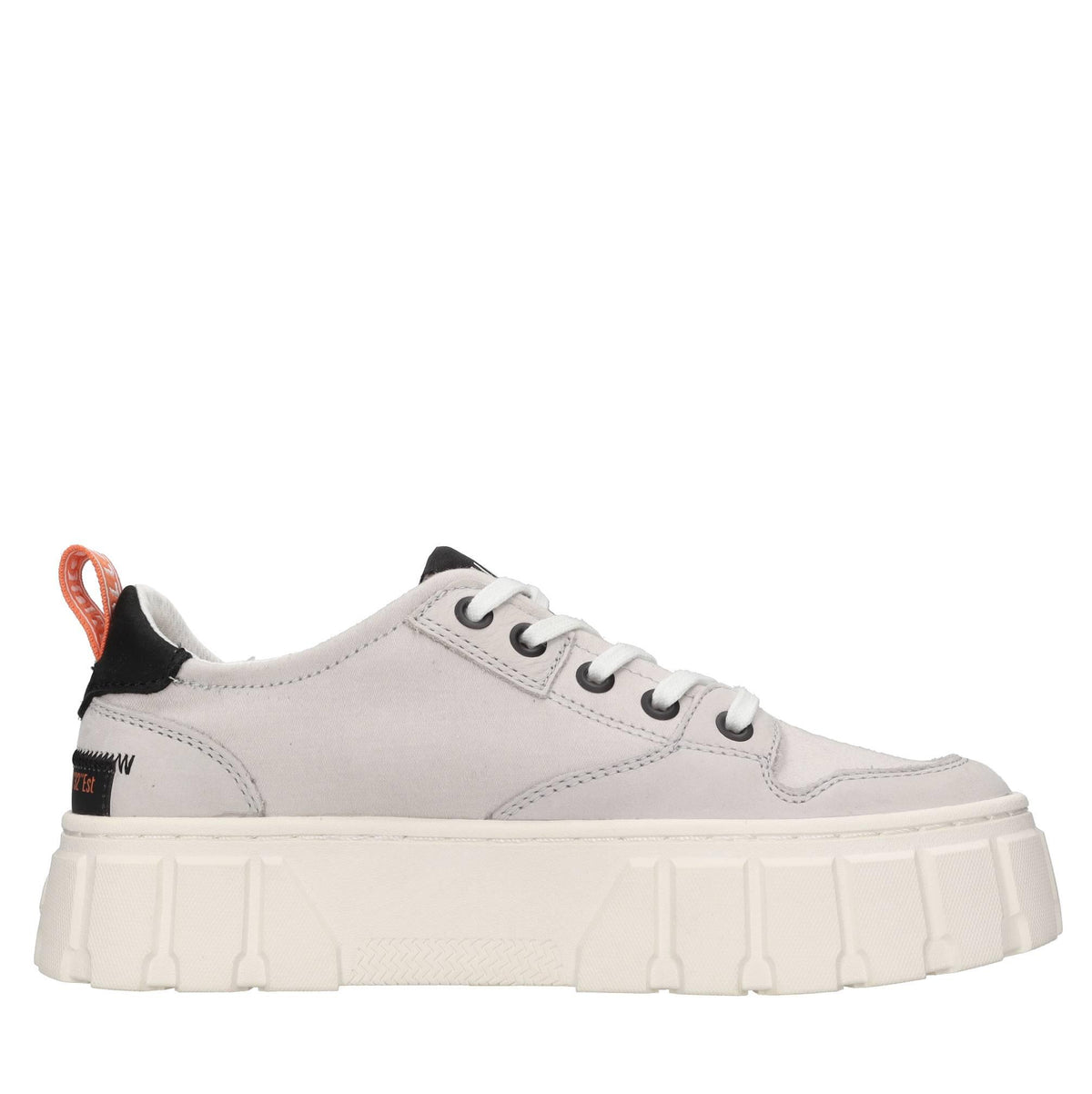 Sneakers modello PALLATOWER in tessuto e pelle 