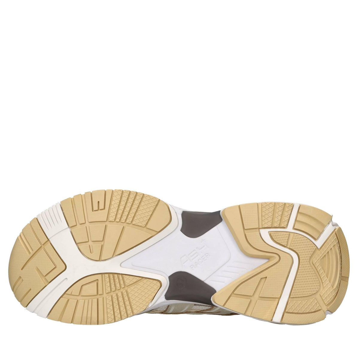 Sneakers modello Race in pelle e tessuto 