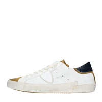 Sneakers in pelle e camoscio 