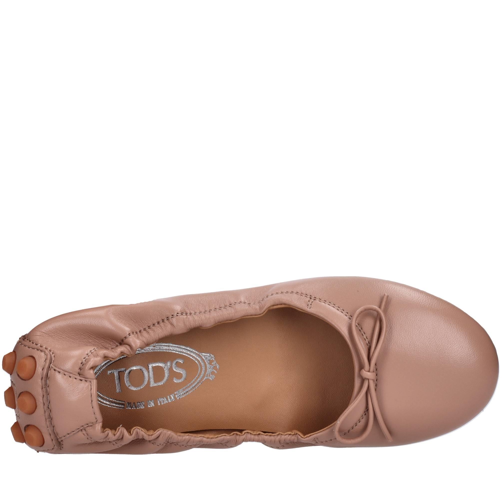 Ballerine in pelle 