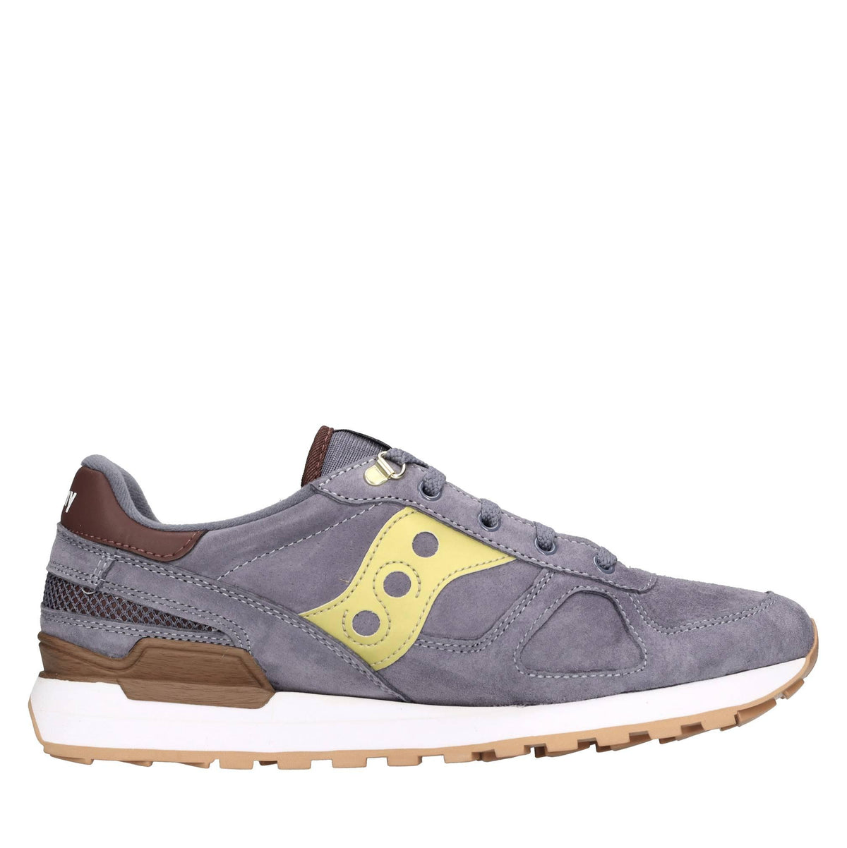 Sneakers in camoscio ed ecopelle 