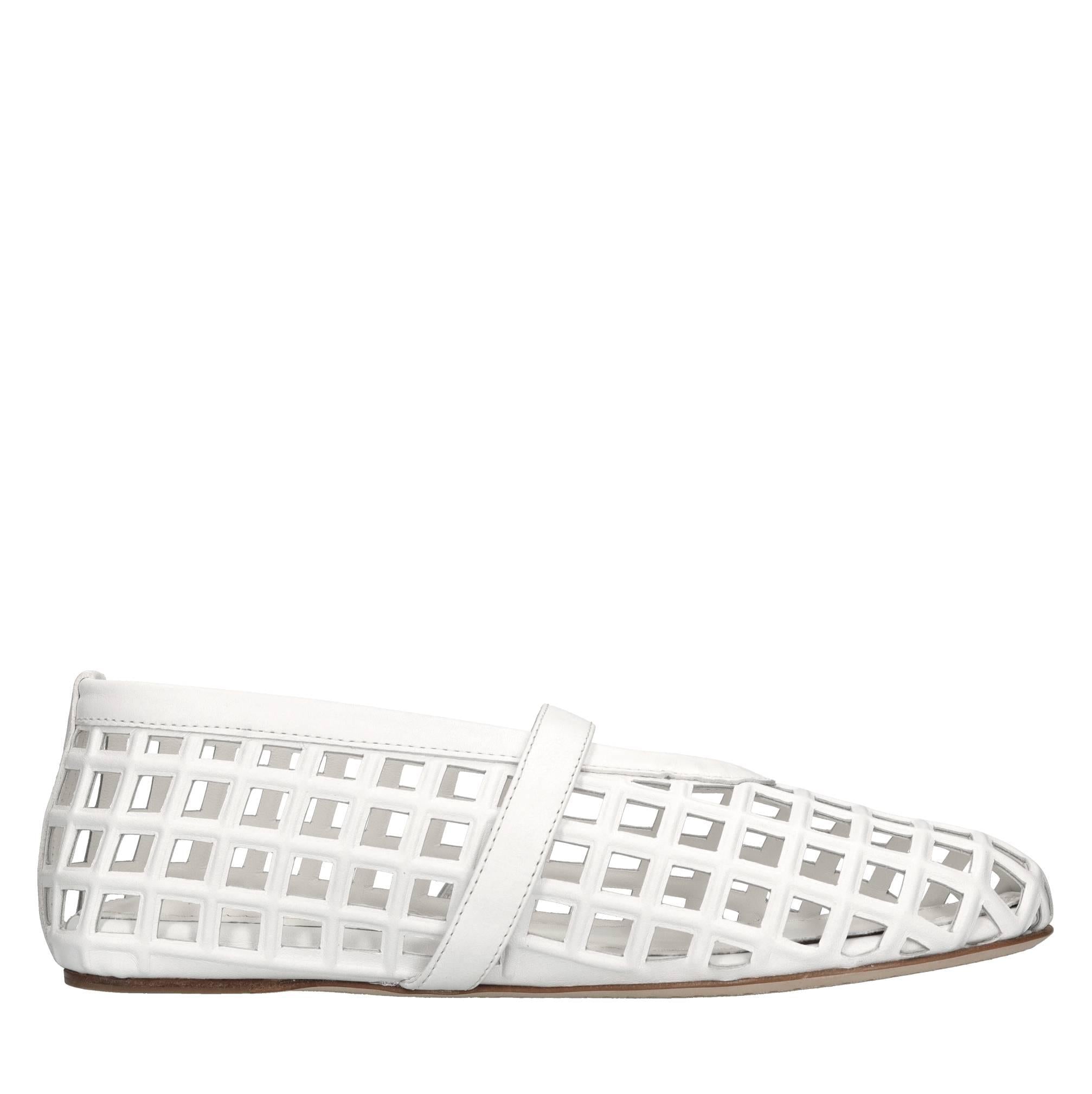 Ballerine in pelle 