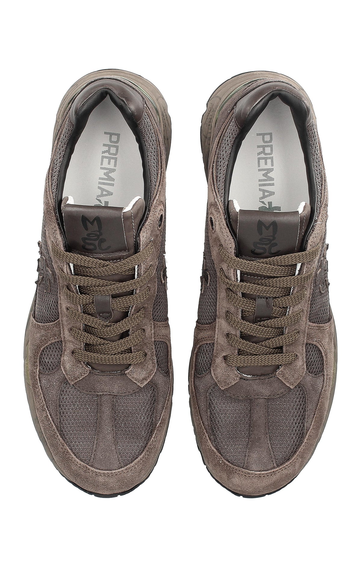 Sneakers multimateriale 