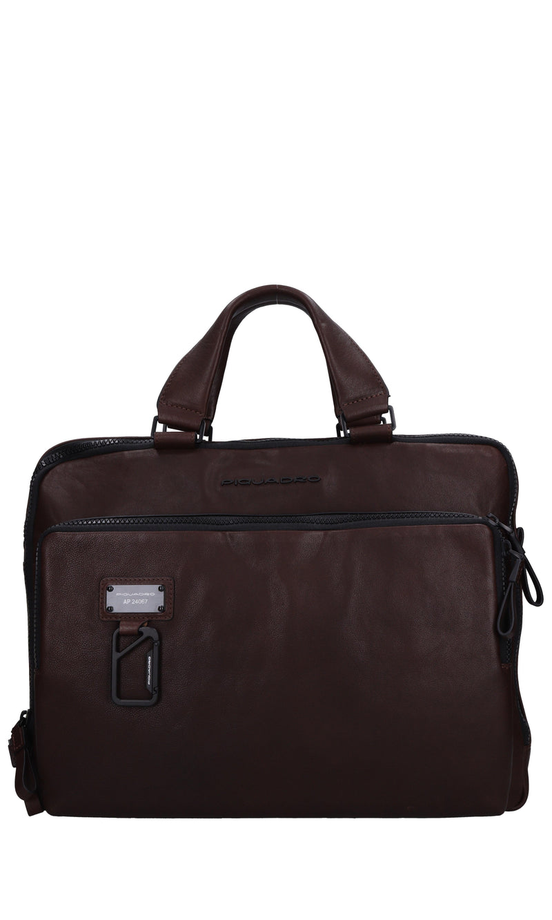 Borsa portadocumenti in pelle 