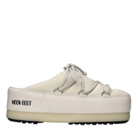 Mules in nylon idrorepellente ed ecopelle 
