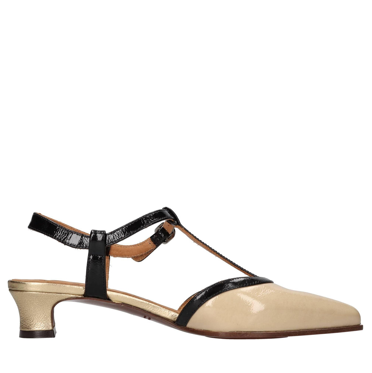 Décolleté slingback modello HAMEDI in pelle. 