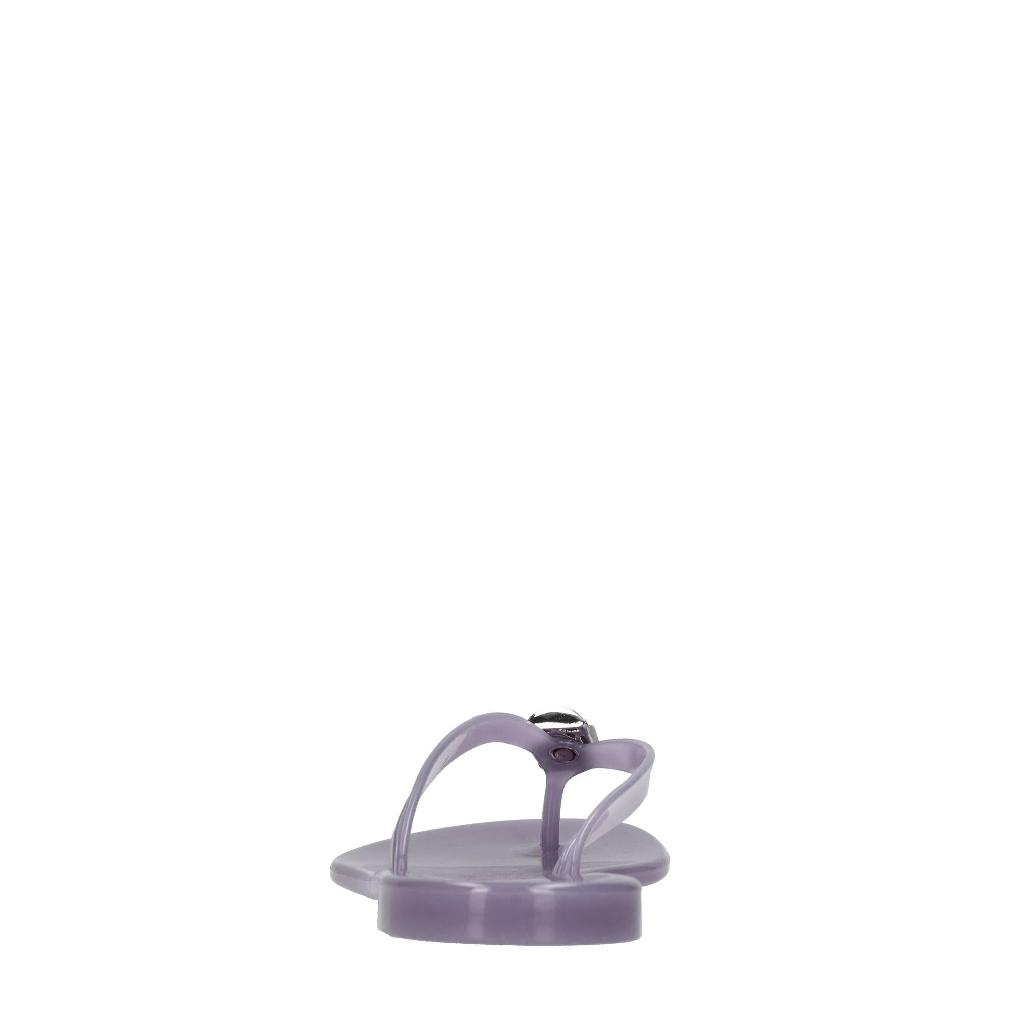 Sandali flat Jelly in PVC e Swarovski 