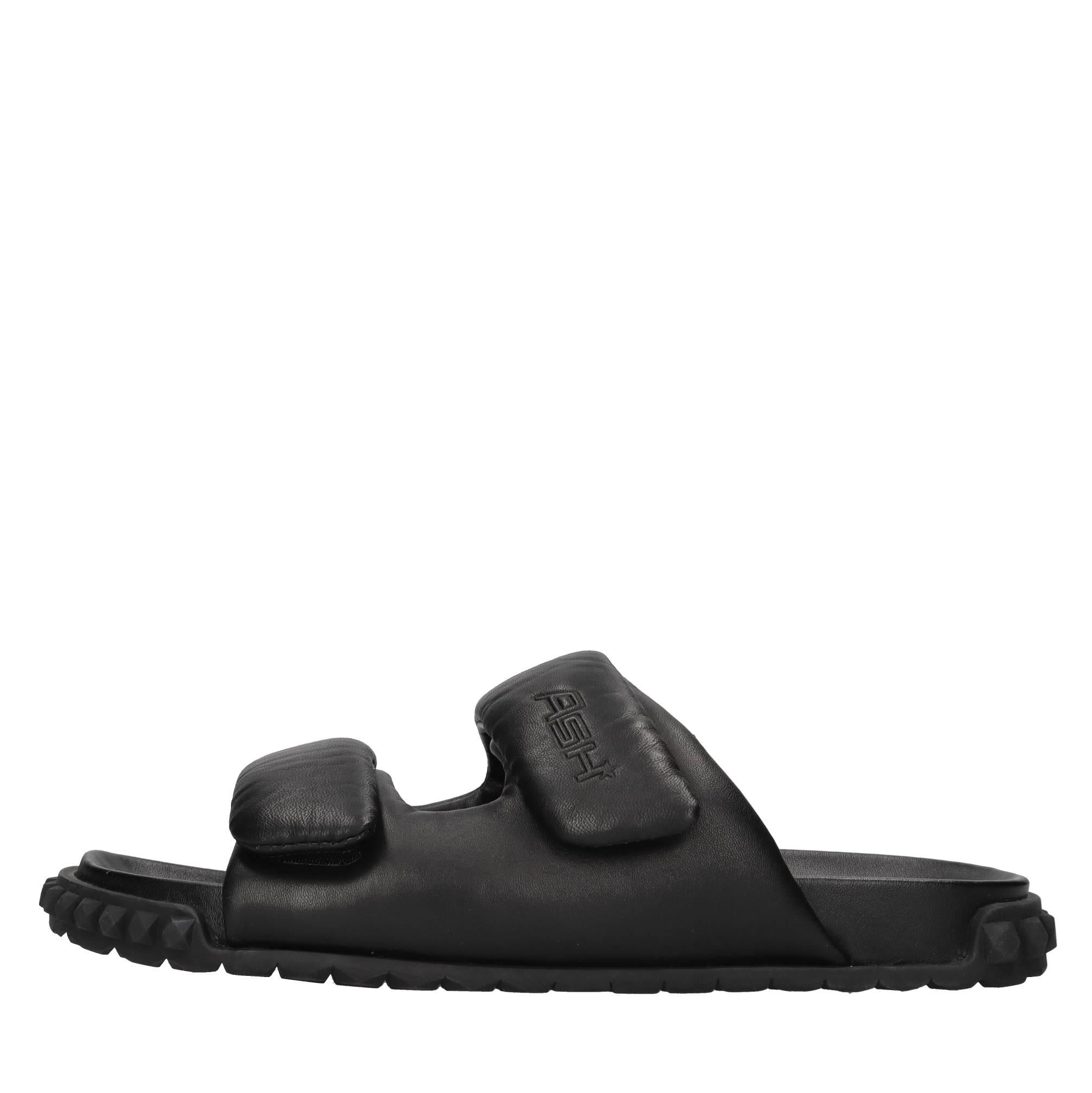 Mules in pelle 