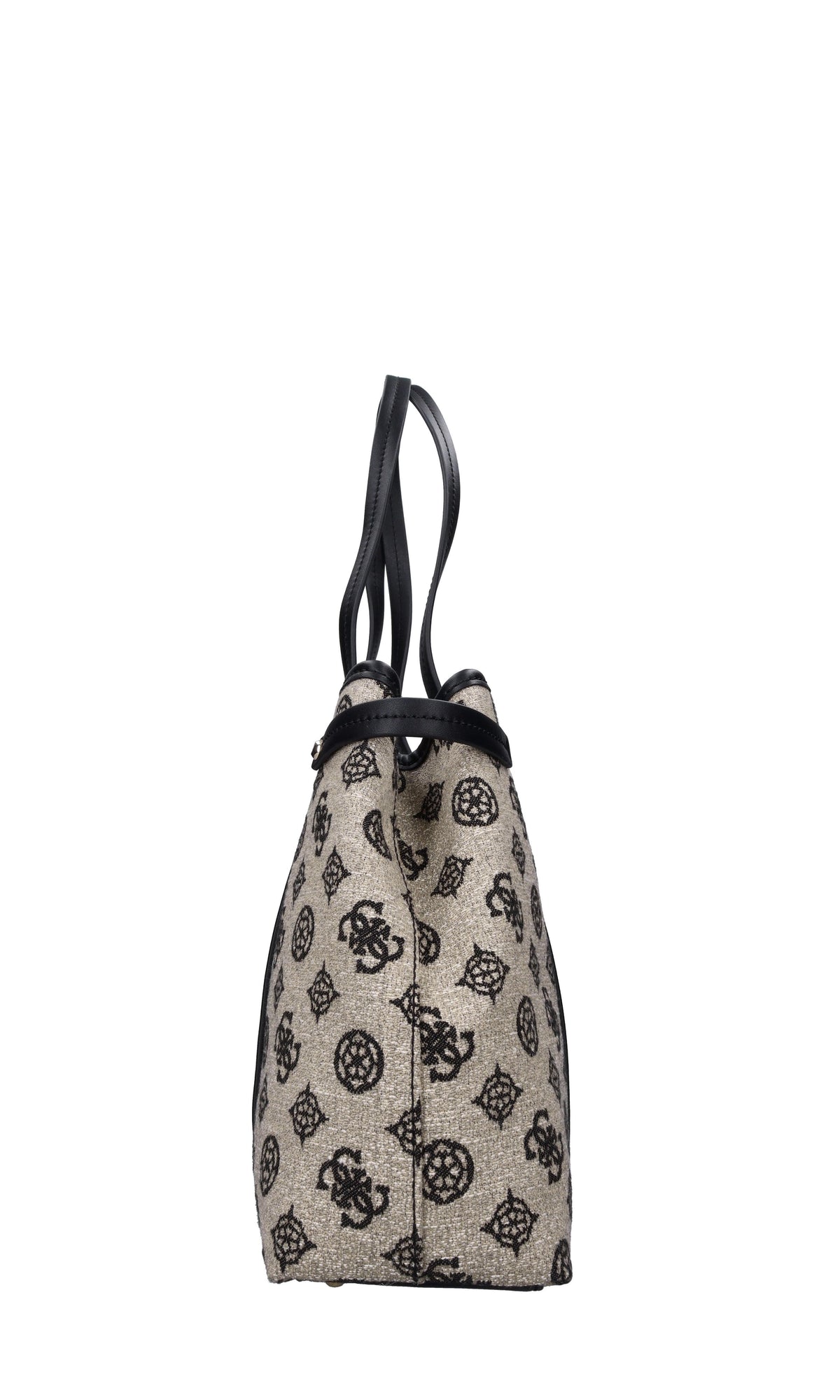 Borsa in tessuto ed ecopelle 