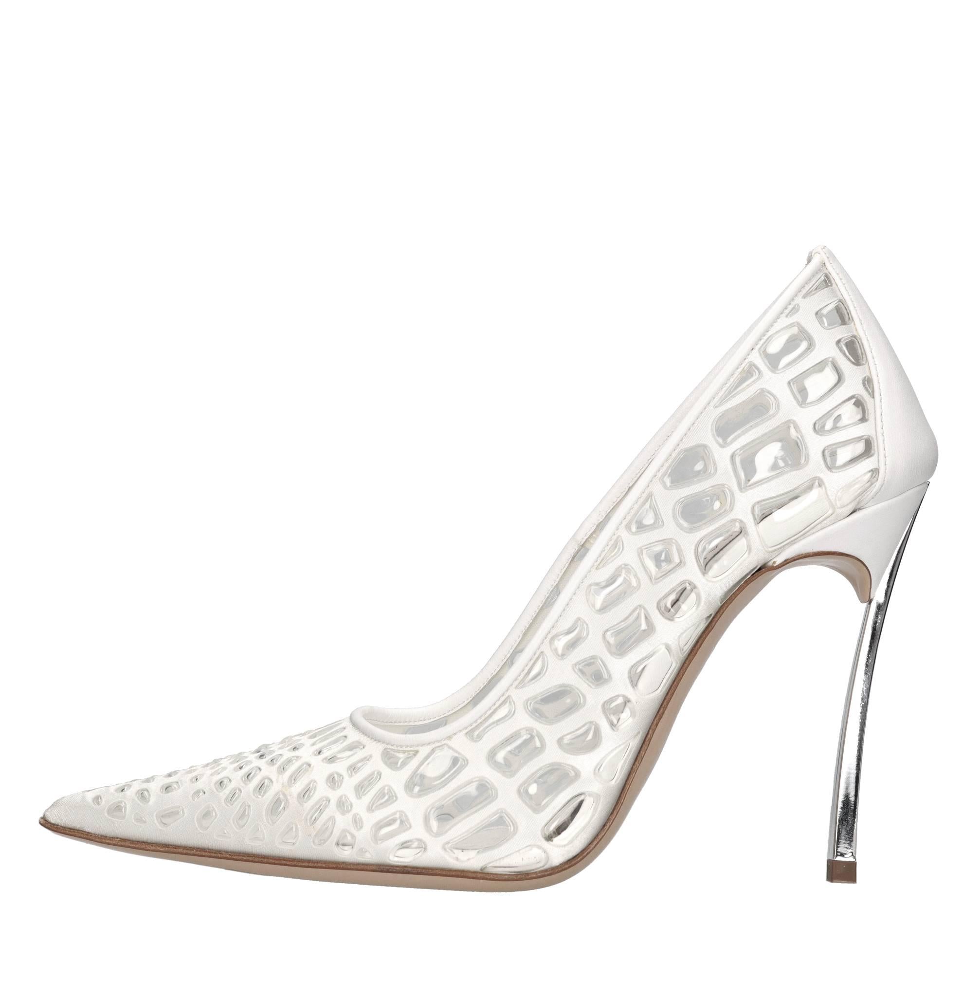 Décolleté blade in plexi e pelle 