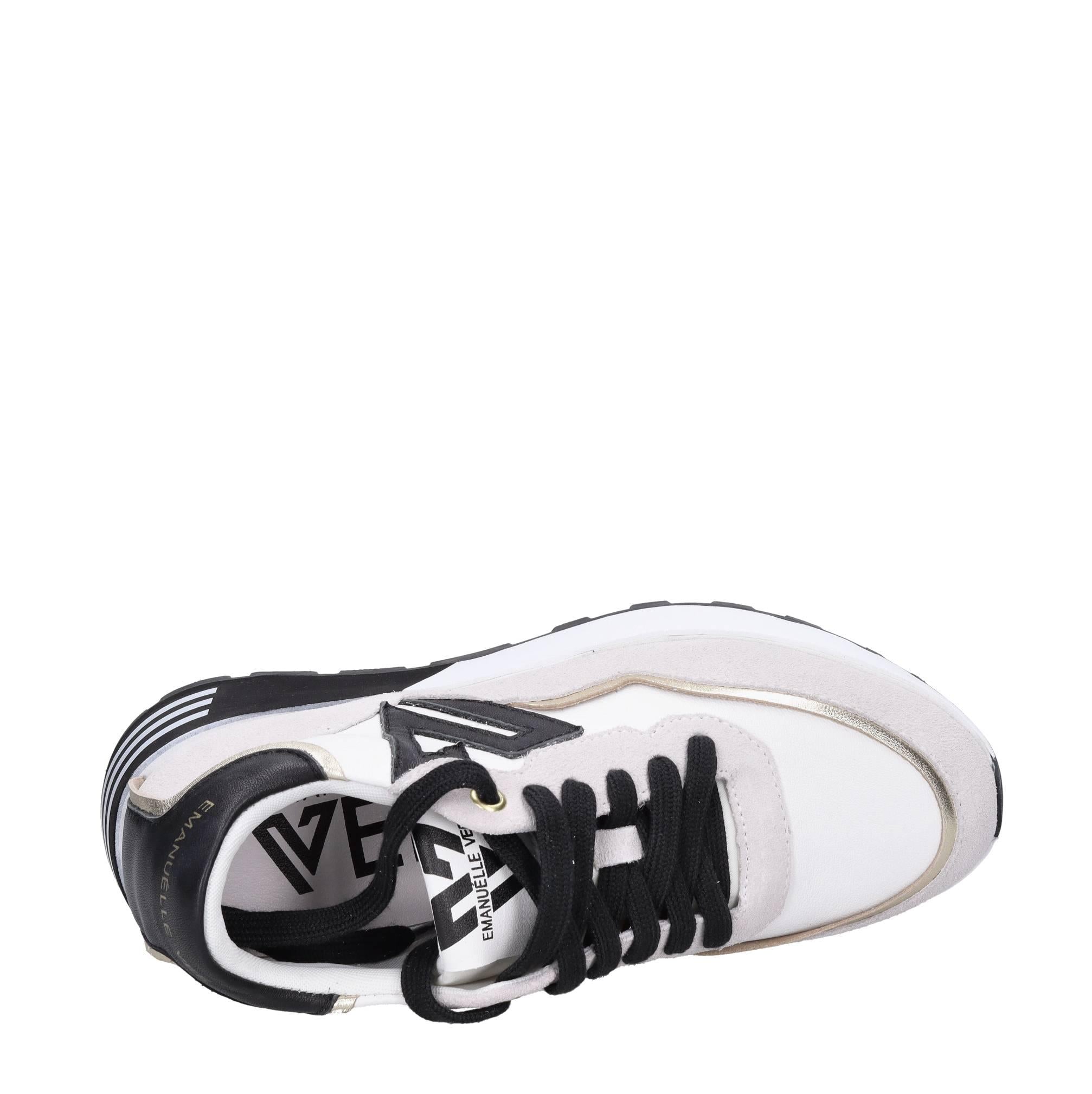 Sneakers in pelle e camoscio 