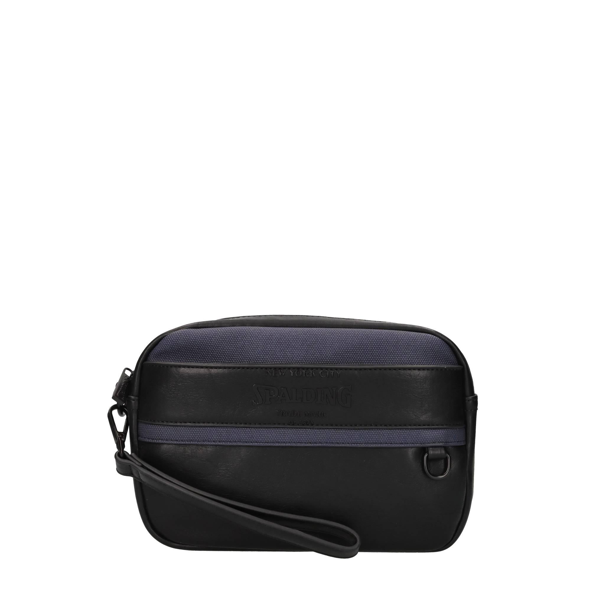 Beauty case in ecopelle e tessuto 
