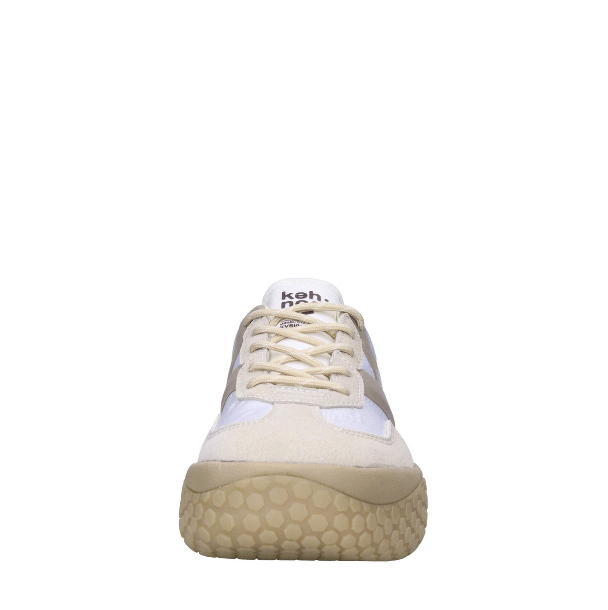 Sneakers in camoscio, tessuto e gomma 